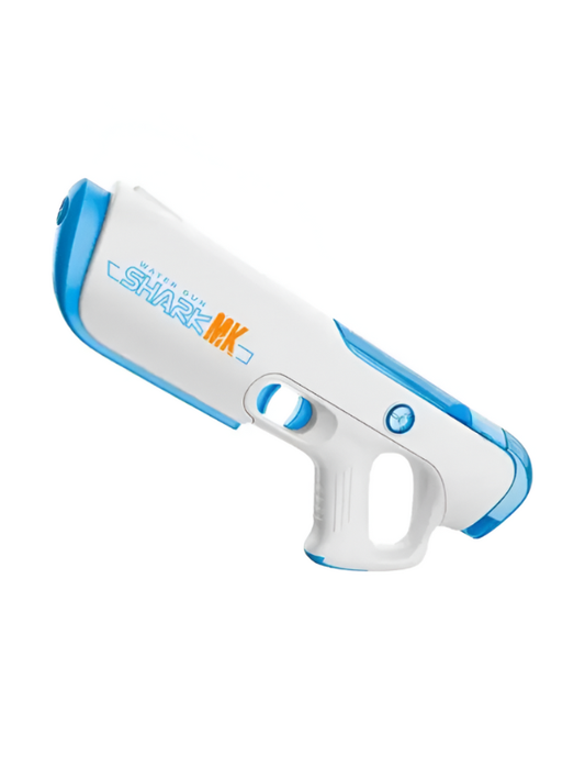 JetStream - Rechargeable Electric Water Gun | High-Speed Automatic Squirt Gun for Kids & Adults | Outdoor Summer & Holi Play Blue LMI14261.