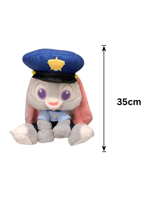 Judy Hopps Police Bunny Plush Toy 35cm – Cute Rabbit Stuffed Animal ST15539.
