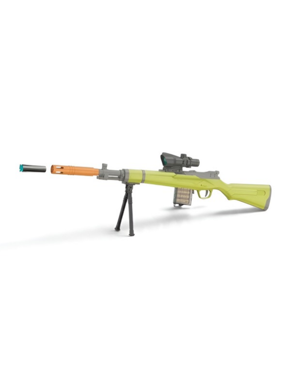 Kar98K Sniper Rifle Toy Gun – 16-32m Range Soft Bullet Blaster with Shell Ejection LMI13840