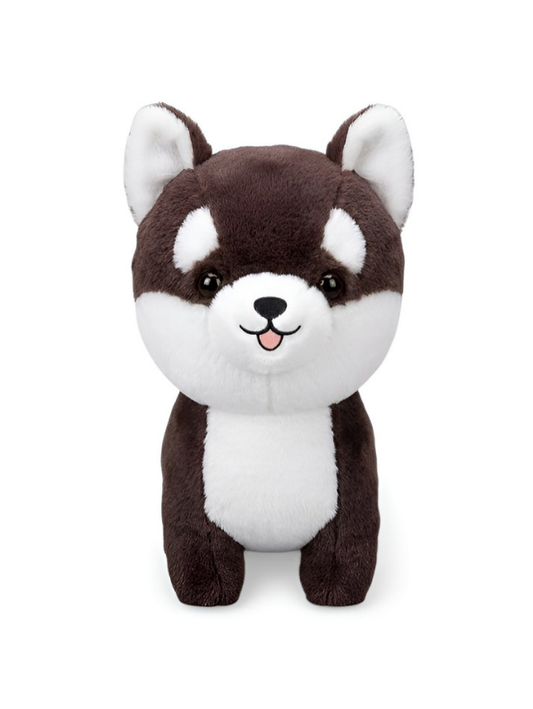 Kawaii Shiba Inu Dog Plush Toy – Soft Stuffed Animal Puppy Plushie Brown ST14168.