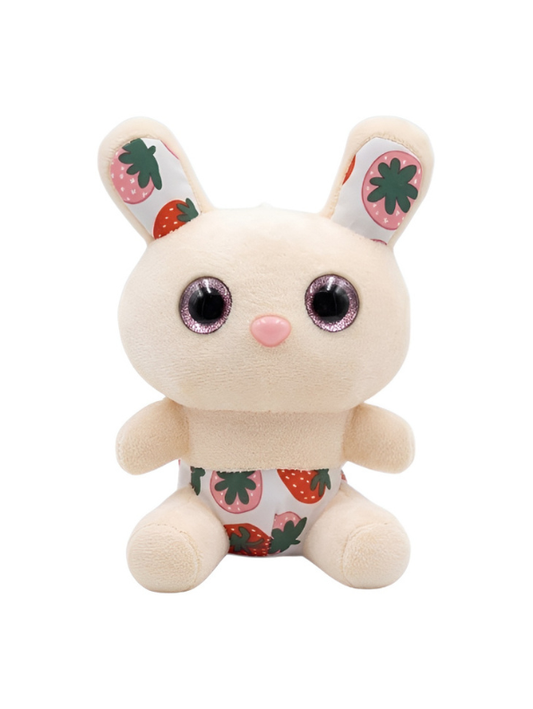Kawaii Strawberry Bunny Plush Toy 7-Inch ST12012.