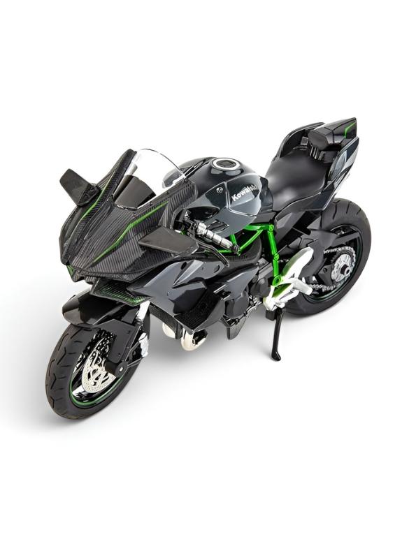 Kawasaki Ninja H2R Diecast Motorcycle Model 1:10 Scale TV7223.