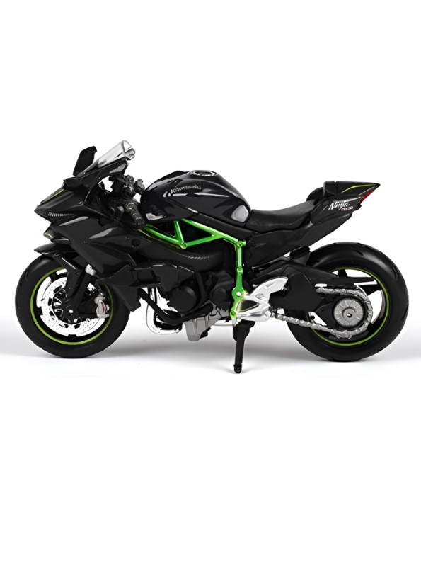 Kawasaki Ninja H2R Diecast Motorcycle Model 1:10 Scale TV7223.