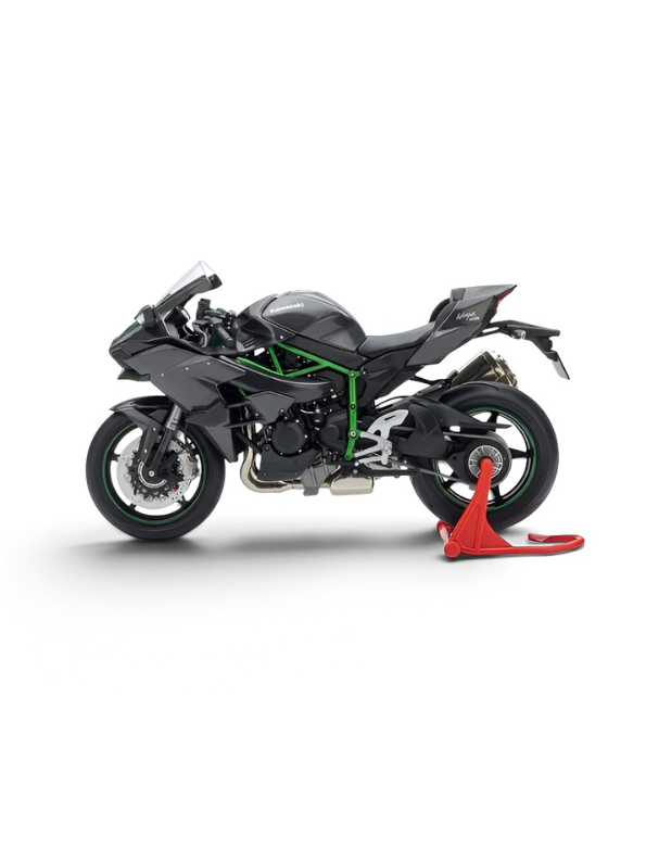 Kawasaki Ninja H2R Diecast Motorcycle Model 1:10 Scale TV7223.