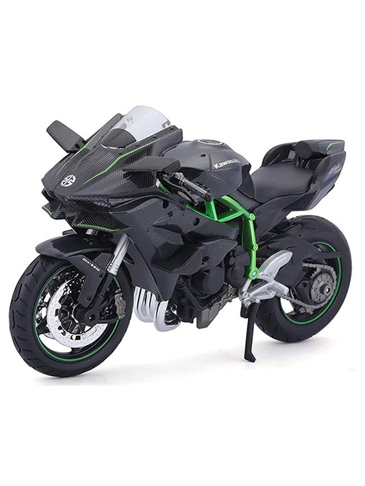 Kawasaki Ninja H2R Diecast Bike - Green Scale 1:9