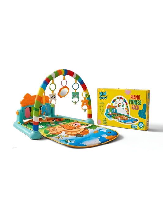 Kid Story Piano Fitness Rack – Musical Baby Play Mat & Activity Gym TV2885