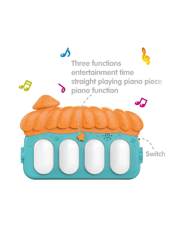 Kid Story Piano Fitness Rack – Musical Baby Play Mat & Activity Gym TV2885
