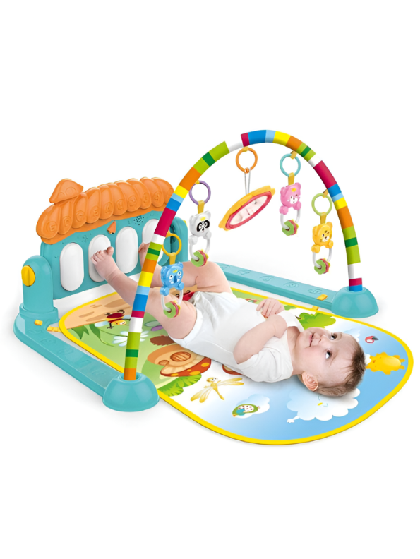 Kid Story Piano Fitness Rack – Musical Baby Play Mat & Activity Gym TV2885