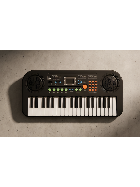 37-Key Electronic Piano Keyboard Toy - Portable Musical Educational Organ TV7191