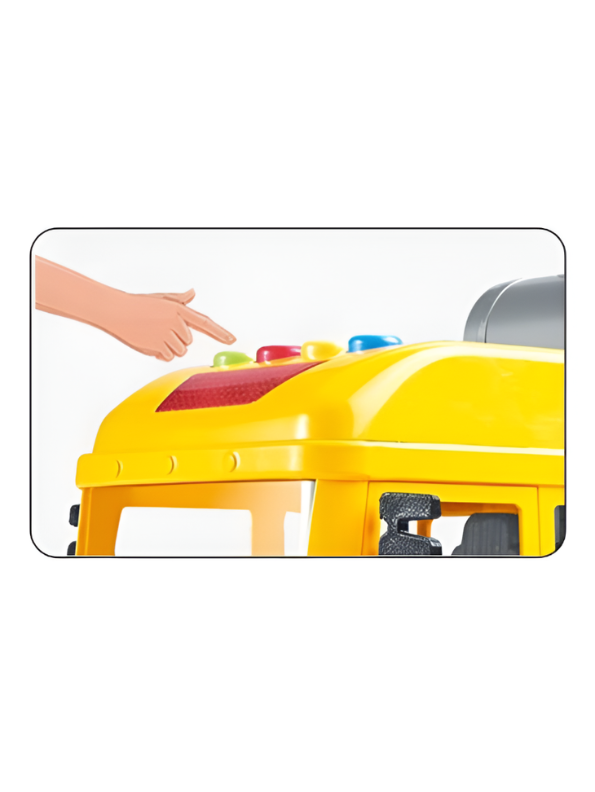Kids Construction Cement Mixer Toy Truck with Lights, Sound & Rotating Drum TV6117.