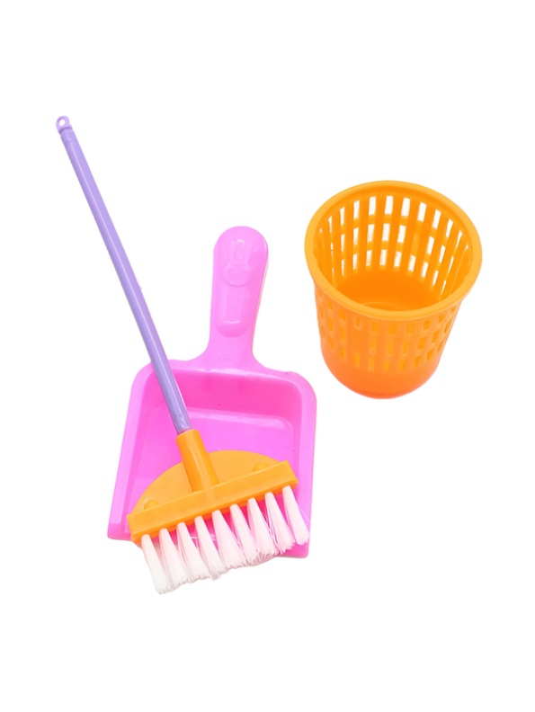 Kids House Cleaning Play Set – Pretend Play Housekeeping & Sweeping Toys with Broom, Mop, Dustpan, Bucket & Vacuum for Toddlers (Ages 3+)  LMI16087