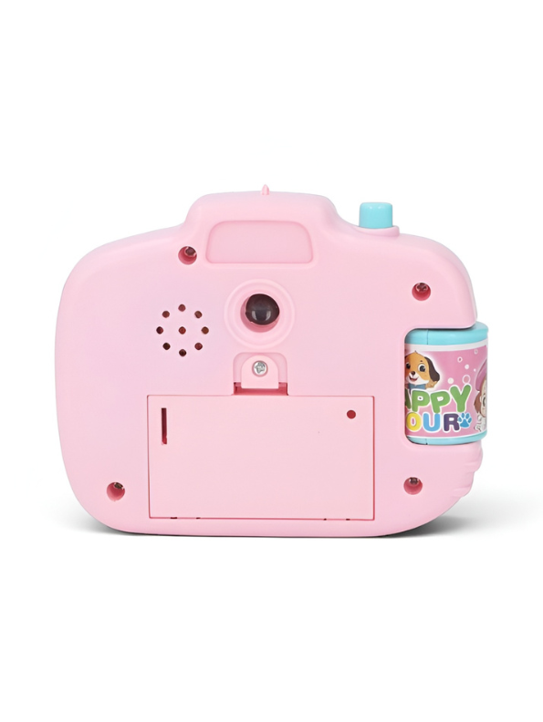 Kids Musical Toy Pink Camera with Light Projection and Sound Effects – Interactive Educational Learning Toy for Toddlers TV4720