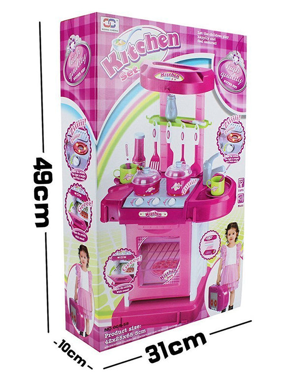 Kitchen Set Cooking For Girls (L-3)