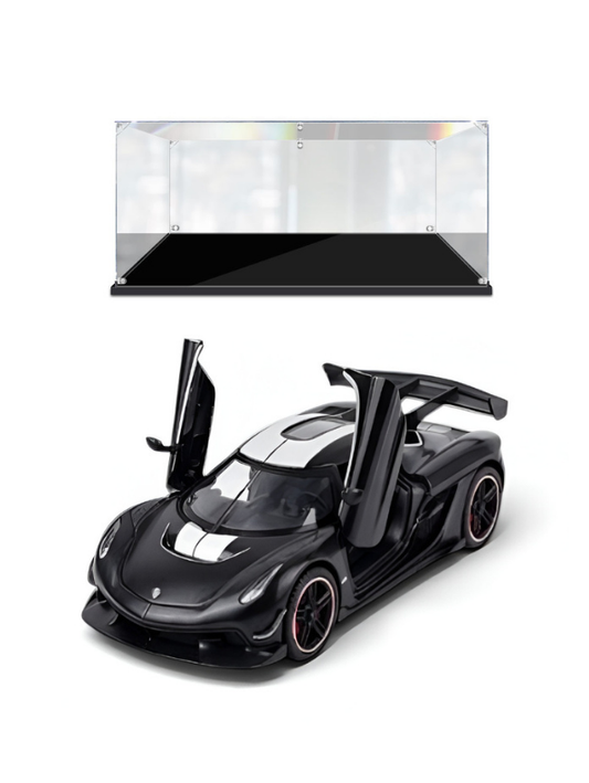 Koenigsegg Jesko Diecast Model Car 1:32 Scale with Acrylic Display Case  MD526.