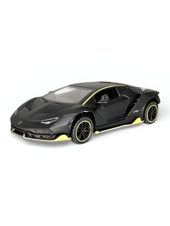 Lamborghini LP780-4 SVJ 780 Scale 1:35 Diecast Model Car – Collectible Sports Car Replica LMI15701 - Free Car Inside.