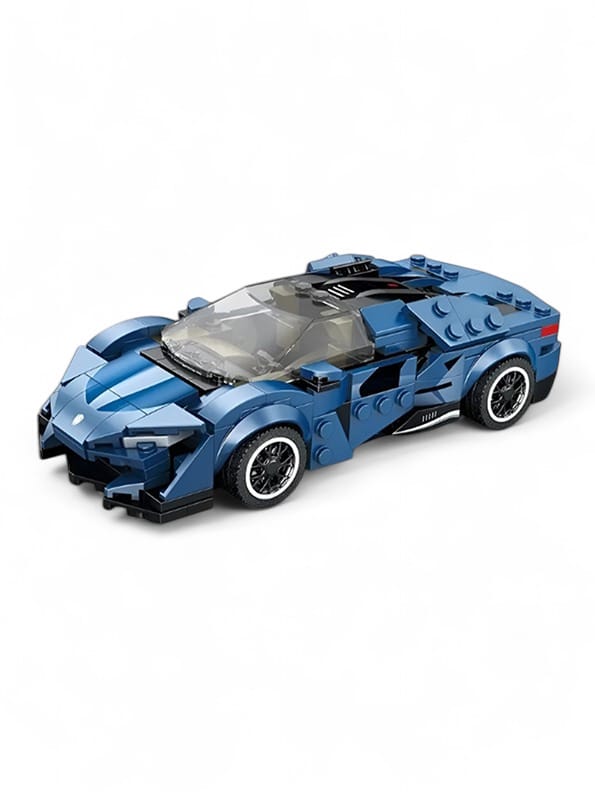 LEGO Chevrolet Camaro Racing Car Toy - Buildable Sports Car Model for Kids & Collectors (MD-N-24)