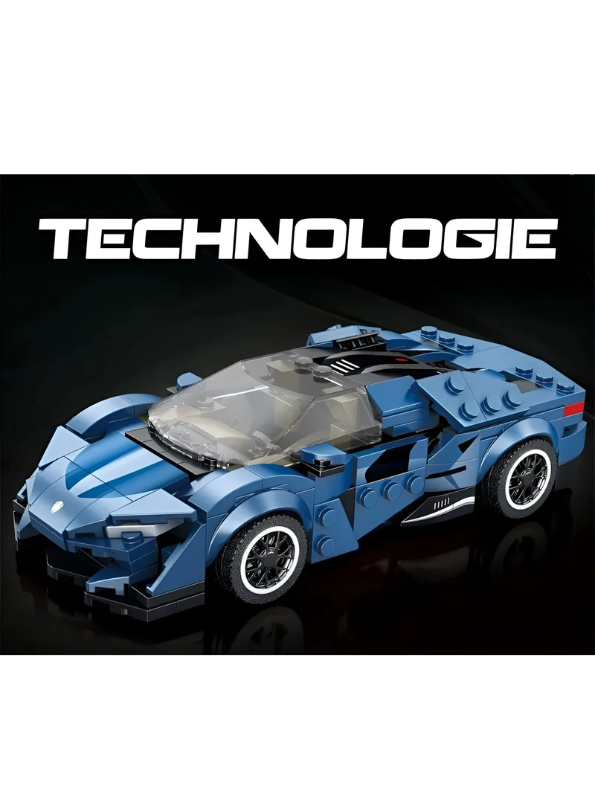 LEGO Chevrolet Camaro Racing Car Toy - Buildable Sports Car Model for Kids & Collectors (MD-N-24)