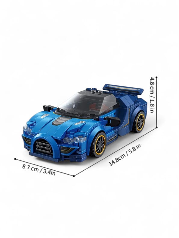 LEGO Racing Car Toy for Kids (MD-N24) DIY Building Block Set for Creative Play and Fun Racing