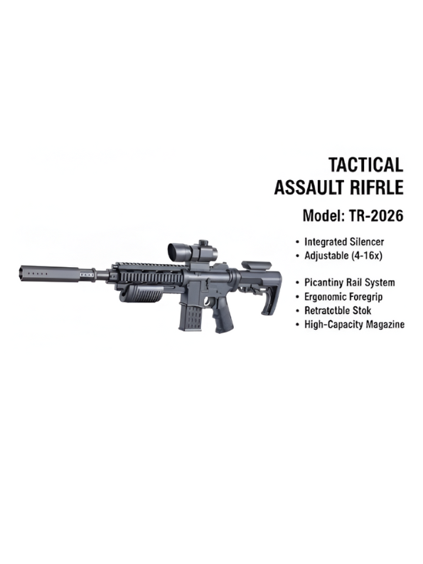 PUBG LMI-Y923A Tactical Toy Shotgun Rifle – Pump-Action Plastic