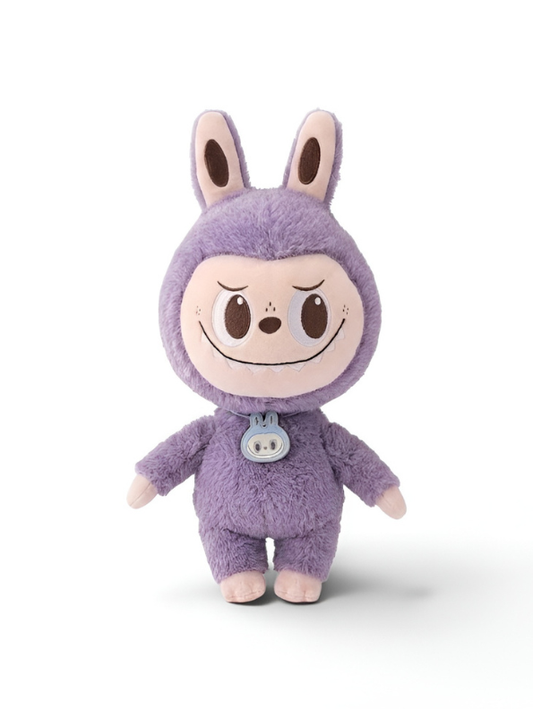 Labubu Monster Series Lavender 8" Cute Bunny Plush Toy Doll ST15568