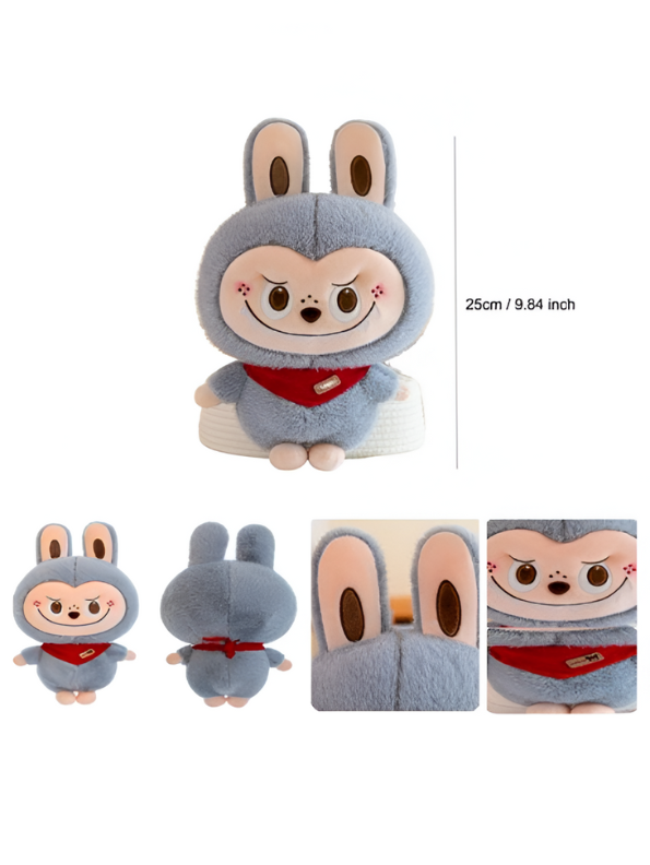 Blue - Labubu Plush Toy – 8 Inch | Cute & Ultra-Soft Plush Toy LMI15559.