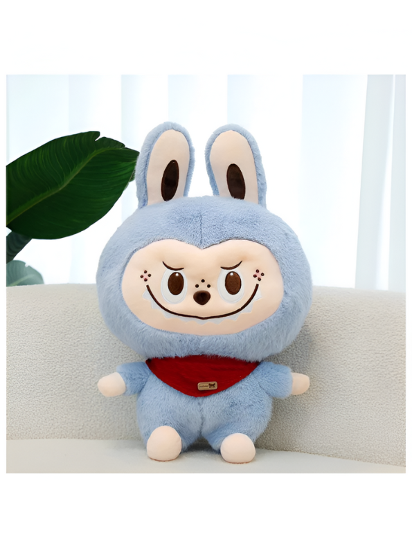 Blue - Labubu Plush Toy – 8 Inch | Cute & Ultra-Soft Plush Toy LMI15559.