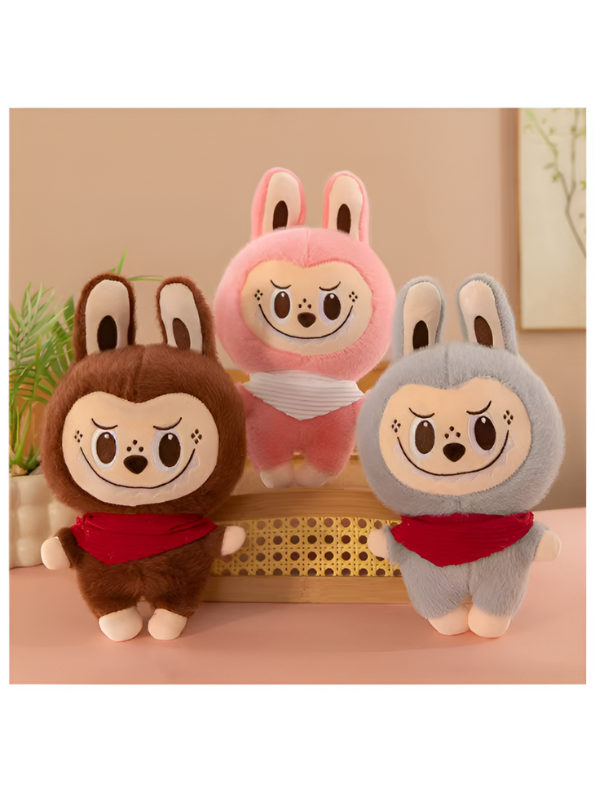 Pink - Labubu Plush Toy – 8 Inch | Cute & Ultra-Soft Plush Toy LMI15559.