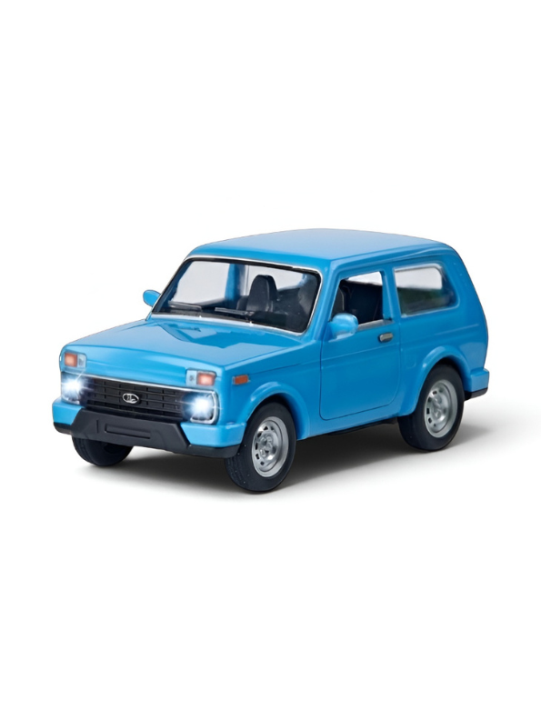 Lada Niva Simulated Vehicle Model Car 1:24 Scale – Collectible Miniature MD247