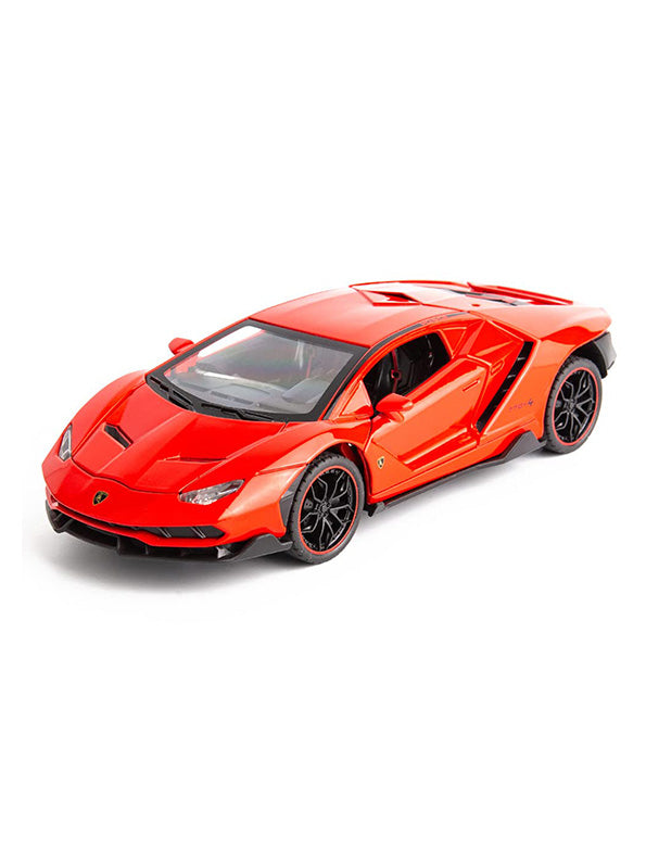 Lamborghini Centenario LP770 Diecast Metal Model Car - Black Big Size Scale 1:24 (L12-109) - Toyloft