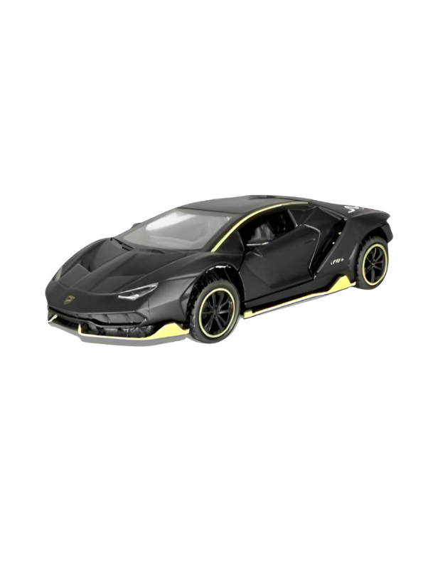 Lamborghini LP780-4 SVJ 780 Scale 1:35 Diecast Model Car – Collectible Sports Car Replica Black LMI15701.