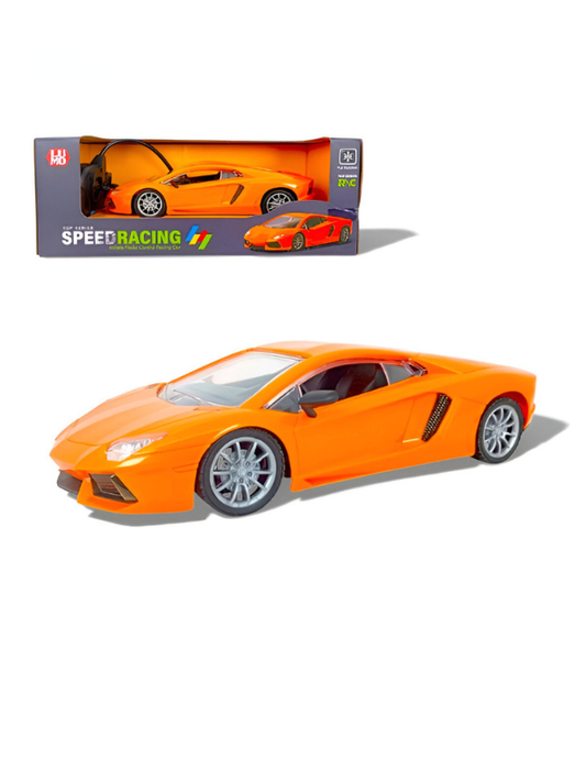 Lamborghini Remote Control Car Rechargeable | High Speed RC Sports Car Toy for Kids Orange LMI14041.