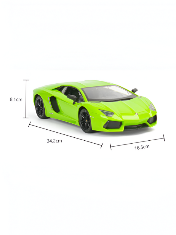 Lamborghini Remote Control Car Rechargeable | High Speed RC Sports Car Toy for Kids Green LMI14041.