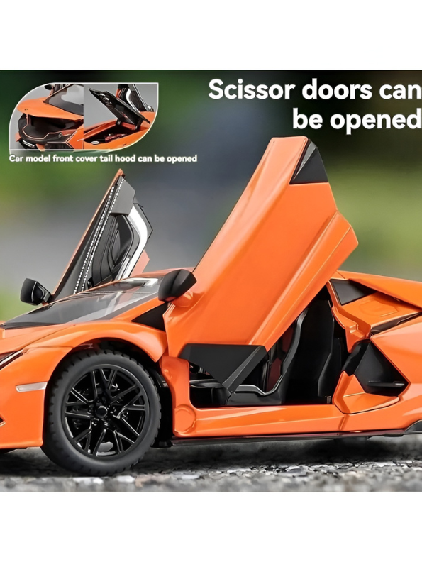 Lamborghini Revuelto 1:28 Scale Diecast Model Car TV7242.