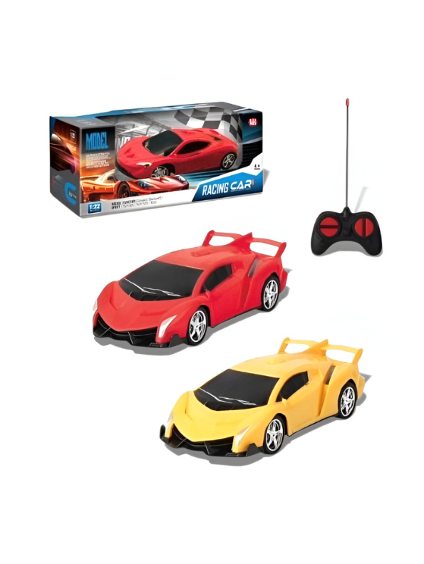 Lamborghini Style Remote Control Racing Car – High-Speed Electric RC Toy with Sport Spoiler & Wireless Remote Red LMI15069