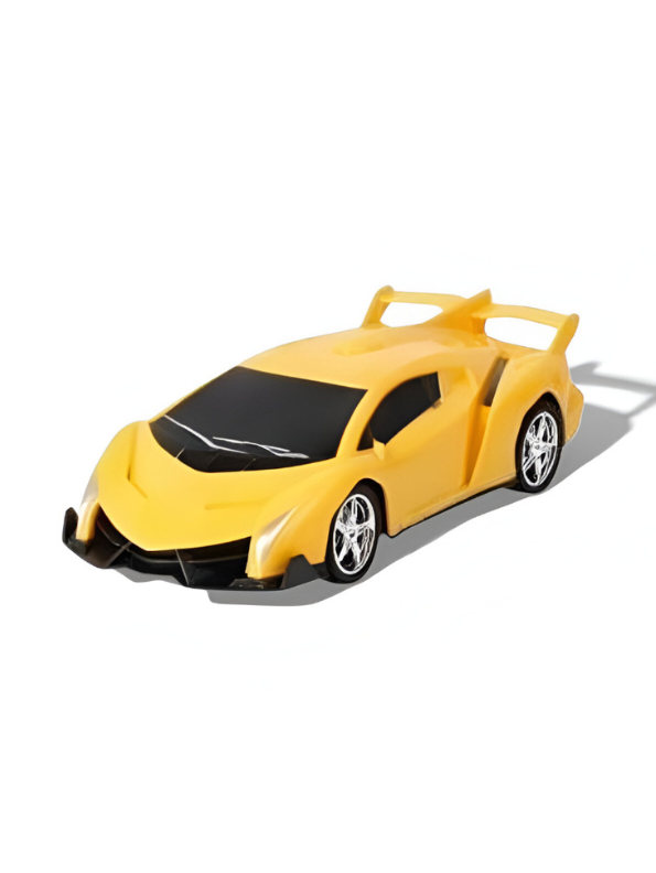 Lamborghini Style Remote Control Racing Car – High-Speed Electric RC Toy with Sport Spoiler & Wireless Remote Yellow LMI15069.
