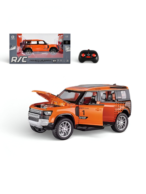 Land Rover Defender Remote Control Car 1:22 Scale Diecast Model TV6645 - Free Car Inside.