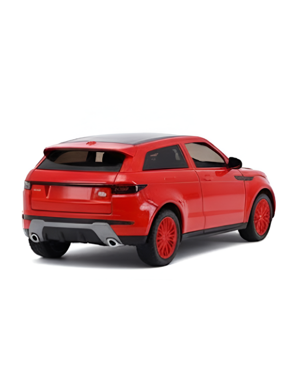 Land Rover Range Rover Evoque Hard Plastic Toy Car Red LMI15206.