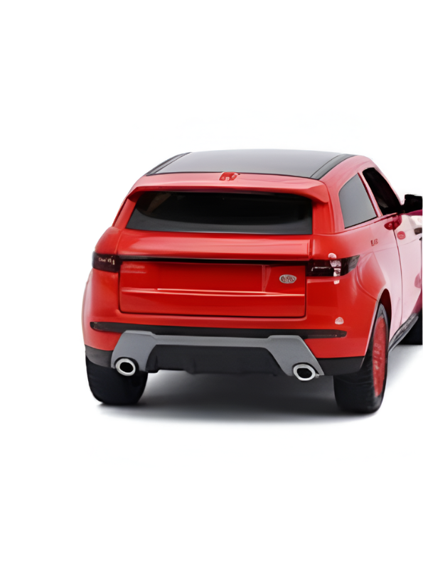 Land Rover Range Rover Evoque Hard Plastic Toy Car Red LMI15206.