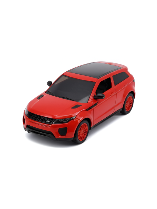 Land Rover Range Rover Evoque Hard Plastic Toy Car Red LMI15206.
