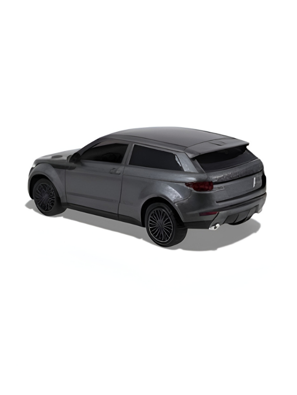 Land Rover Range Rover Evoque Hard Plastic Toy Car Grey LMI15206.