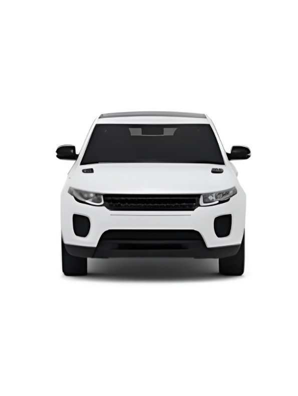 Land Rover Range Rover Evoque Hard Plastic Toy Car White LMI15206.