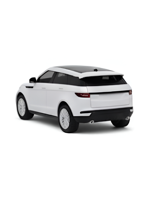 Land Rover Range Rover Evoque Hard Plastic Toy Car White LMI15206.