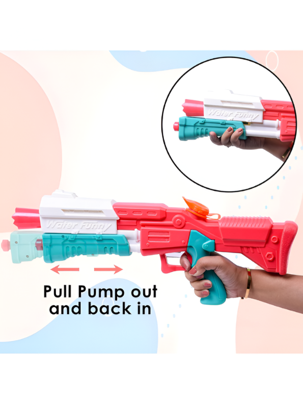 Large Capacity Automatic Water Blaster – High-Power Pichkari Gun Toy.
