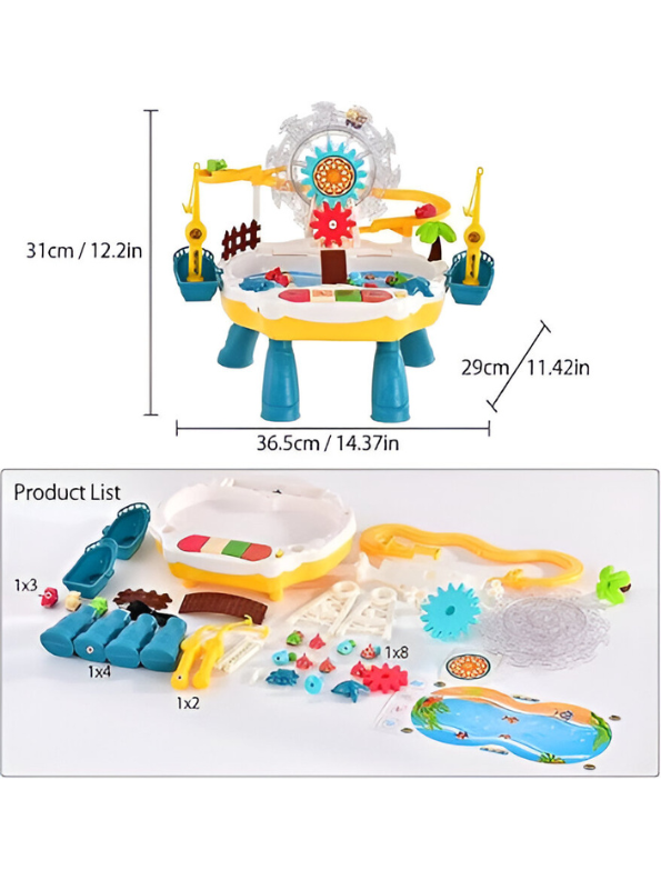 Learning & Fun Activity Table Toy for Kids - Interactive Educational Playset | TV-N-24