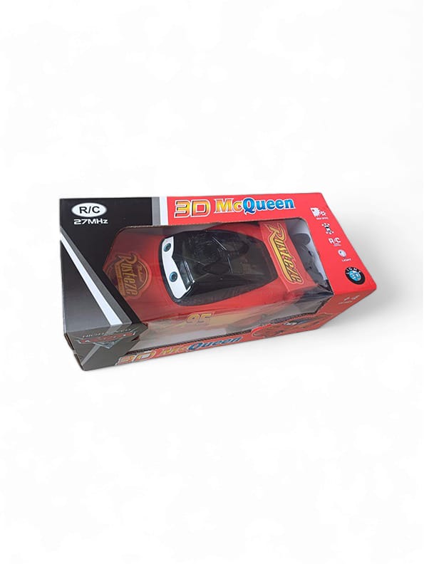 Lightning 3D McQueen Remote Control Car (M-49): Experience the Excitement of Lightning McQueen and Flash McQueen with Real Action!