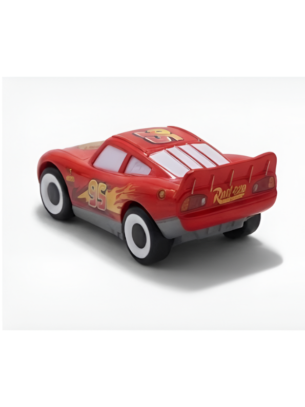 Lightning McQueen Rust-eze Diecast Alloy Pull-Back Racing Toy Car | Metallic Miniature Vehicle for Kids TV6138