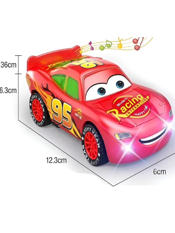 Lightning McQueen Toy Car with LED Lights & Musical Sounds TV303.