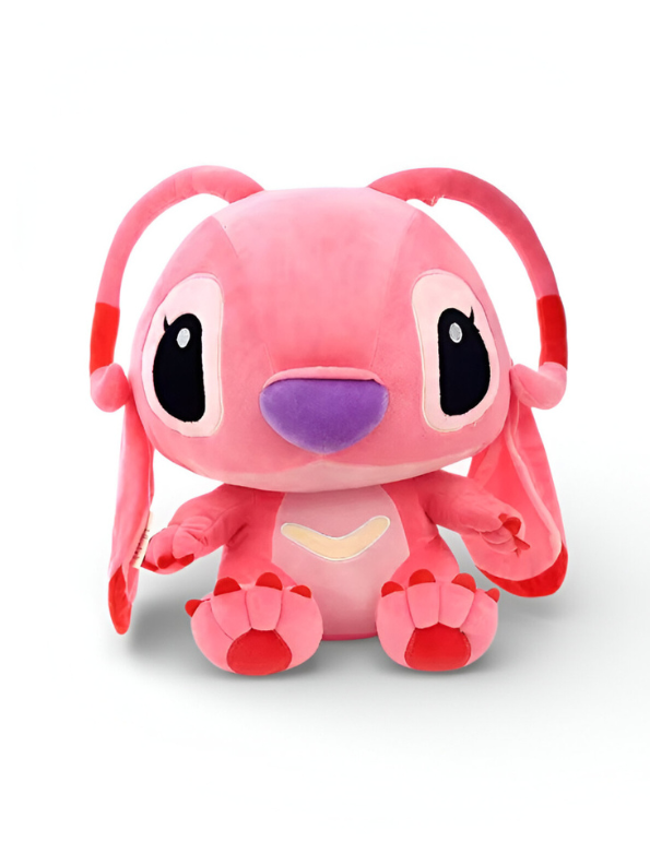 Lilo Plush Toy Soft Pink Stuffed Animal for Kids | Cute & Huggable Teddy Soft Toy.