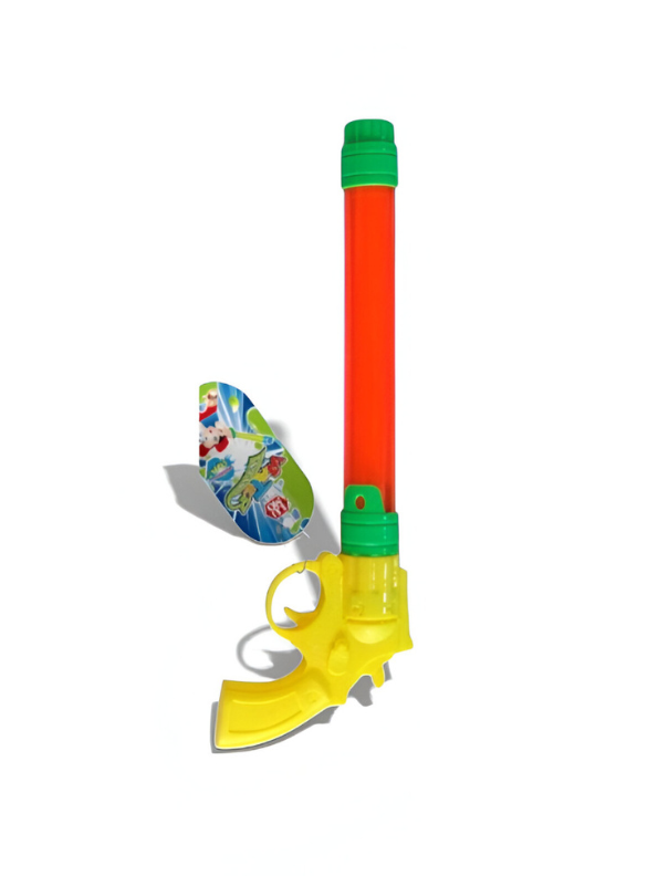 Long Pistol Water Gun Toy – Powerful Outdoor Squirt Gun for Kids, Teens & Adults Yellow LMI16096.