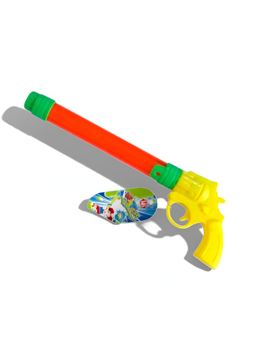 Long Pistol Water Gun Toy – Powerful Outdoor Squirt Gun for Kids, Teens & Adults Yellow LMI16096.